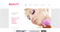 Desktop Screenshot of beautytipsonline.com